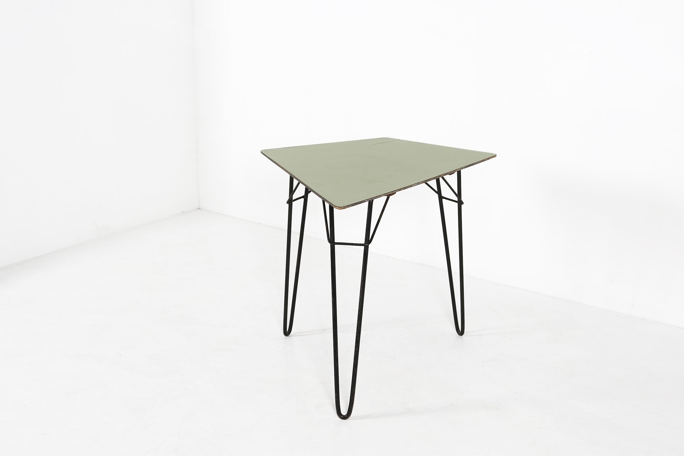 Belge Table de salle à manger T1 Tangram de Willy Van Der Meeren pour Tubax, Belgique 1954 en vente