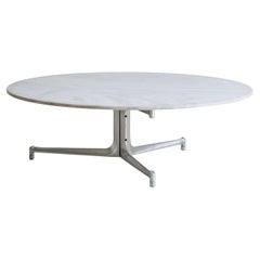 T105 Series’ Marble Top Coffee Table by Preben Fabricius & Jørgen Kastholm