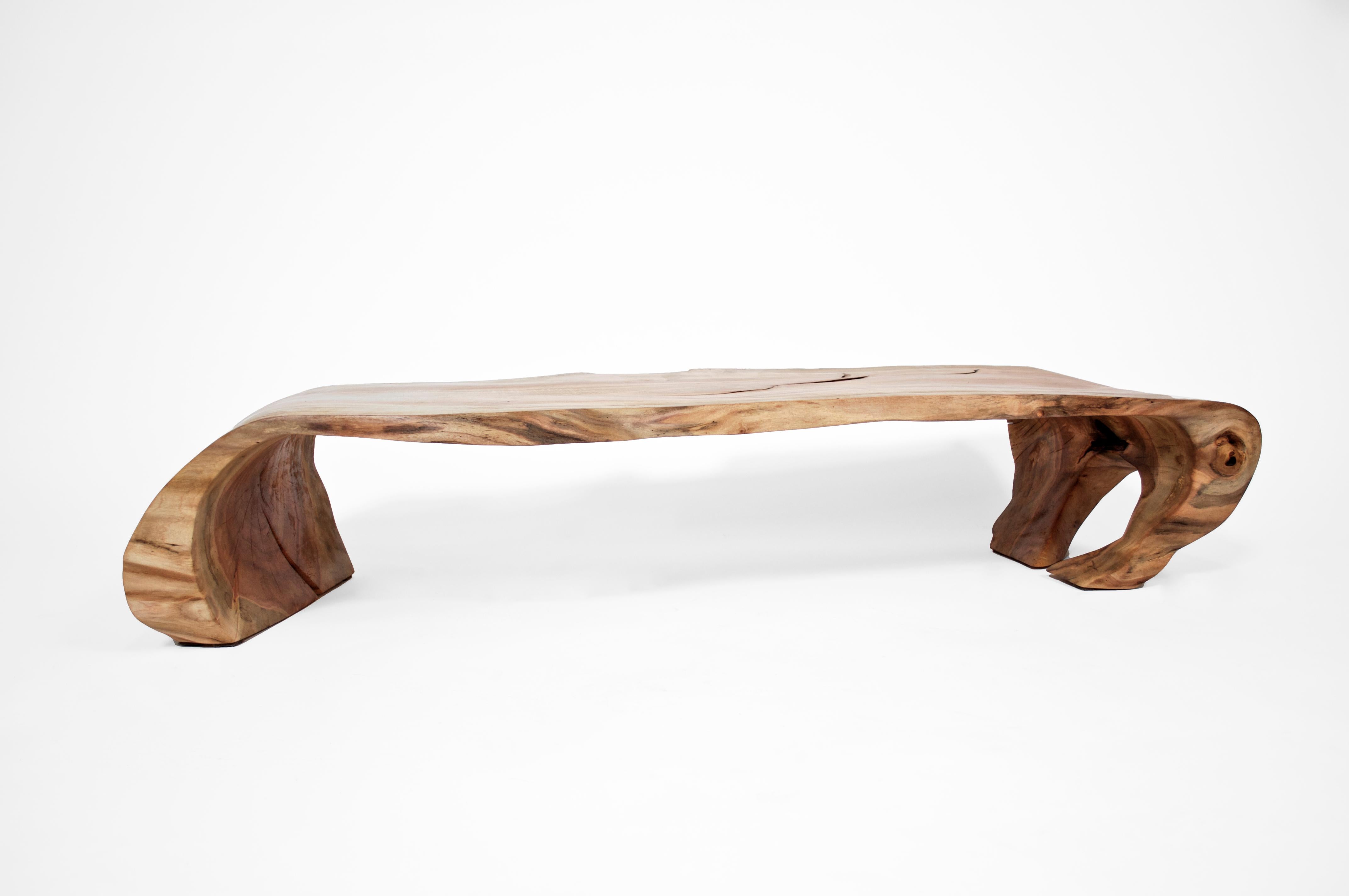 Mesa baja T1375 de madera de arce de Noruega por Jörg Pietschmann Arce en venta