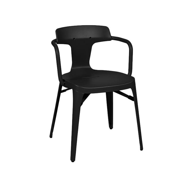 T14 Chair in Black by Patrick Norguet and Tolix, US For Sale