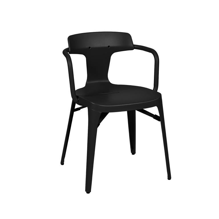 Modern T14 Chair in Black by Patrick Norguet and Tolix, US For Sale