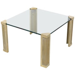 T14 Square Coffee Table by Peter Ghyczy