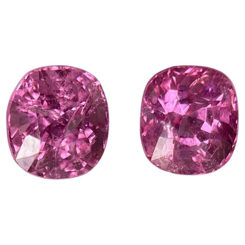 T1,44ct par de espinelas rosa suave cereza (5x4,5x4,1mm) en venta