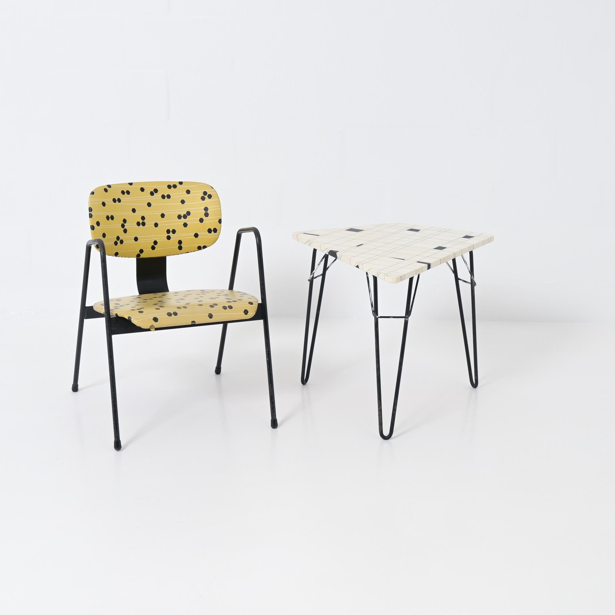 Table d'appoint Tangram T2 de Willy Van Der Meeren pour Tubax, 1954 en vente 9