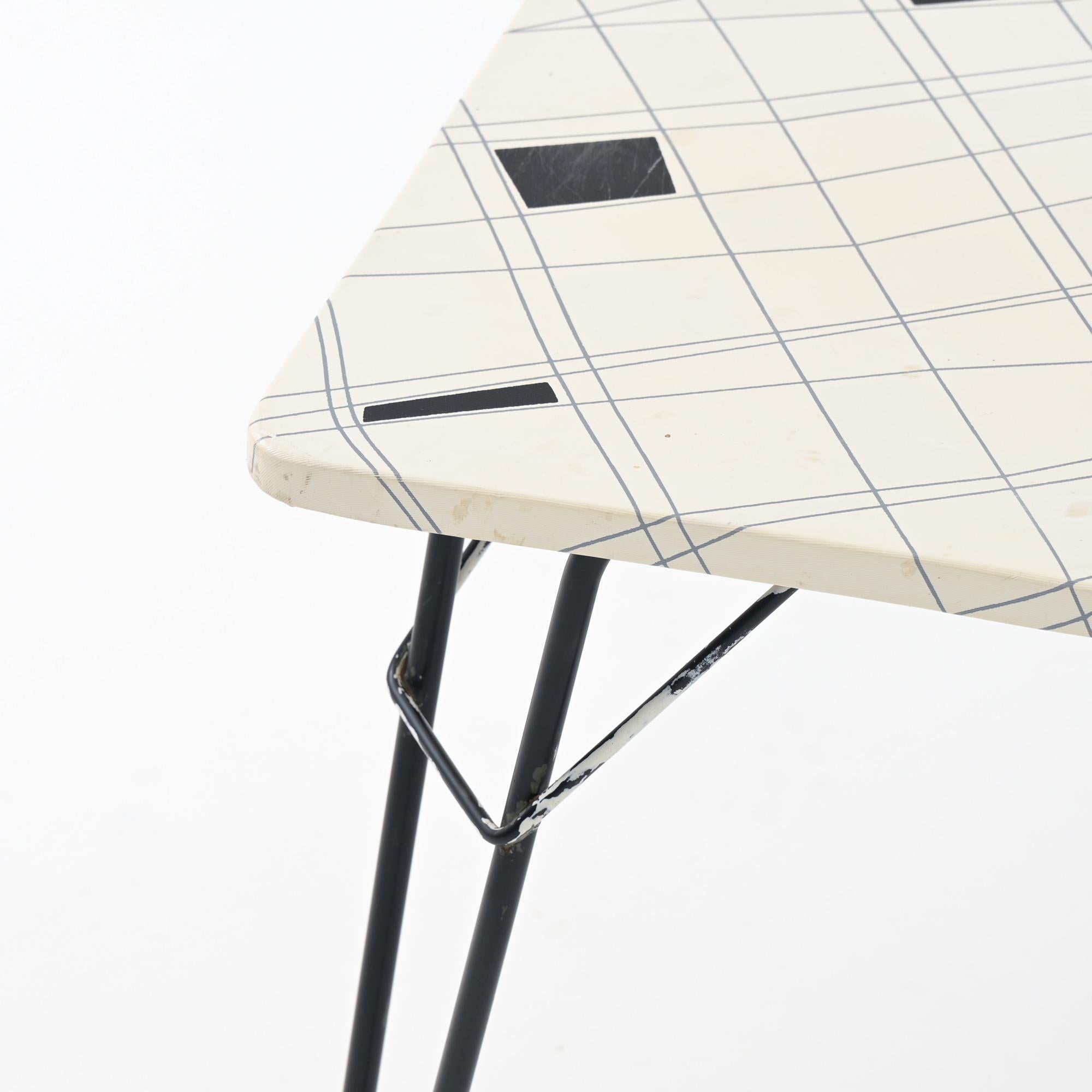 Table d'appoint Tangram T2 de Willy Van Der Meeren pour Tubax, 1954 en vente 1