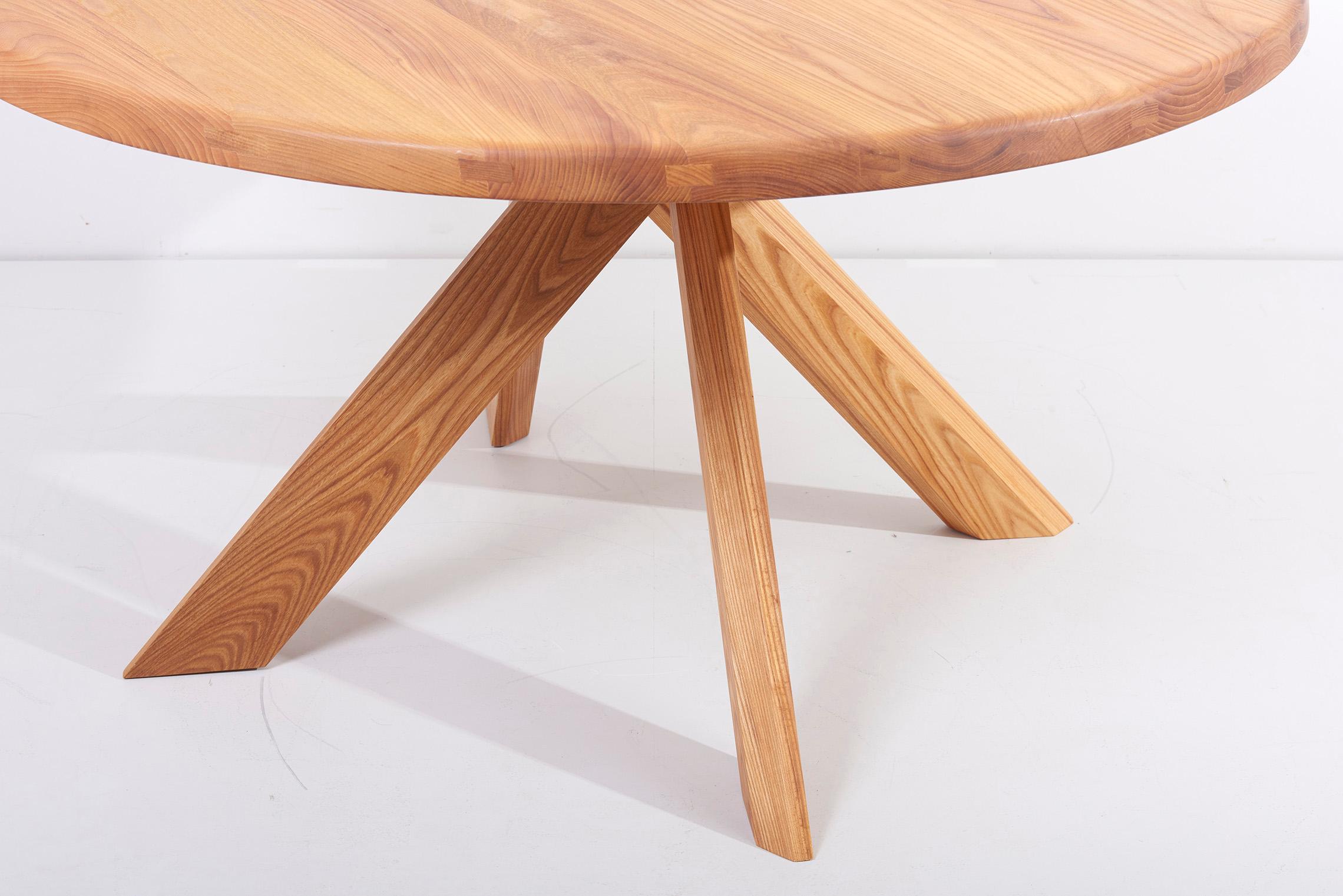 T21 Dining Table by Pierre Chapo, France, 2022 In New Condition For Sale In Berlin, DE
