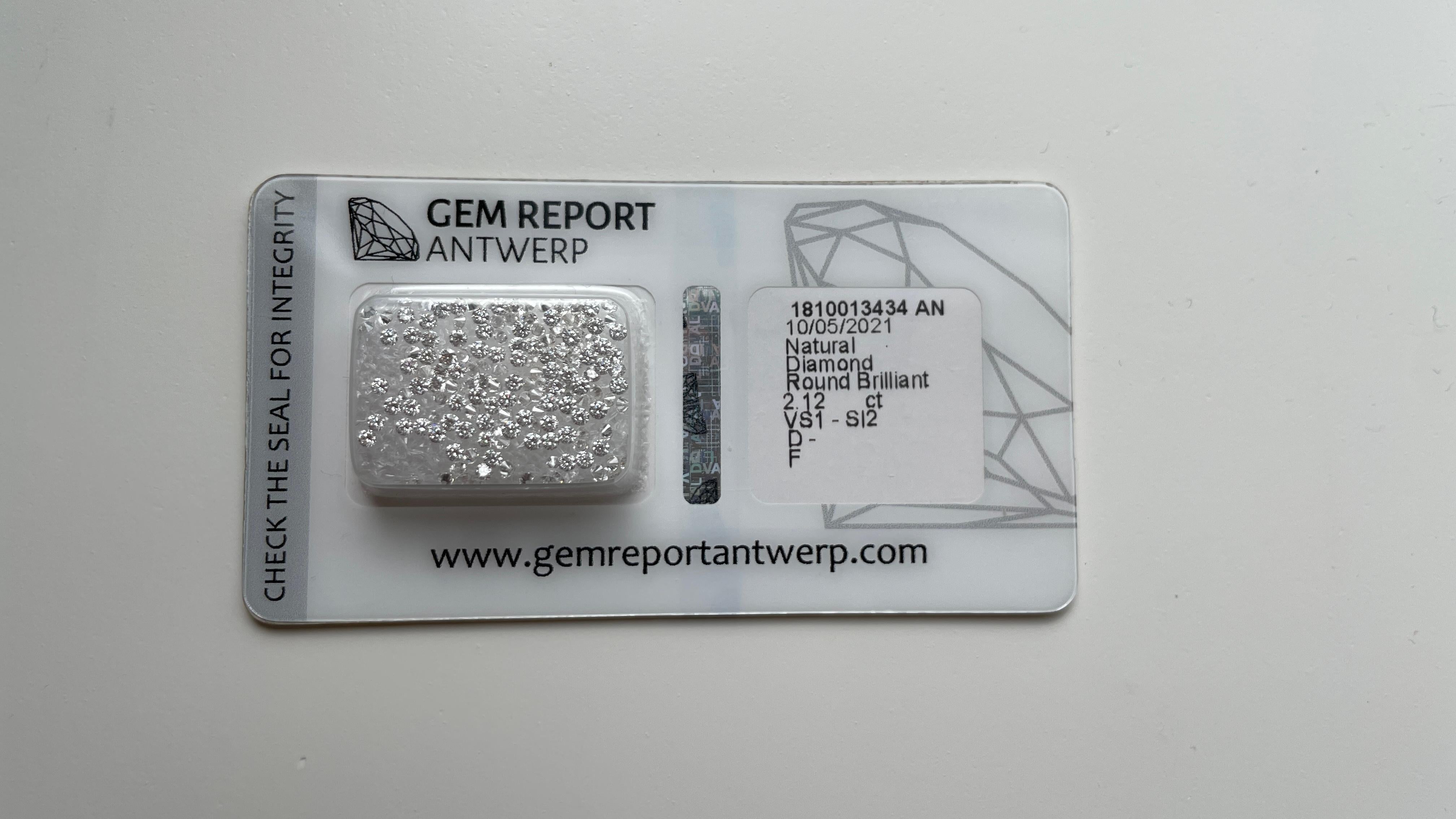 Kindly note that the stated price for this item is fixed and non-negotiable. We appreciate your understanding and respect for our pricing decision.

Certified Natural Diamond Melee Parcel – 2.12ct

Sealed and graded by Gem Report Antwerp, this