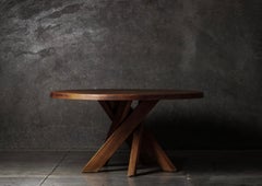 Table de salle à manger T21D de Pierre Chapo