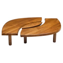T22C L'Oeil Table basse par Pierre Chapo, France, 1972