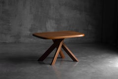 Table de salle à manger T35A par Pierre Chapo, France, années 1970