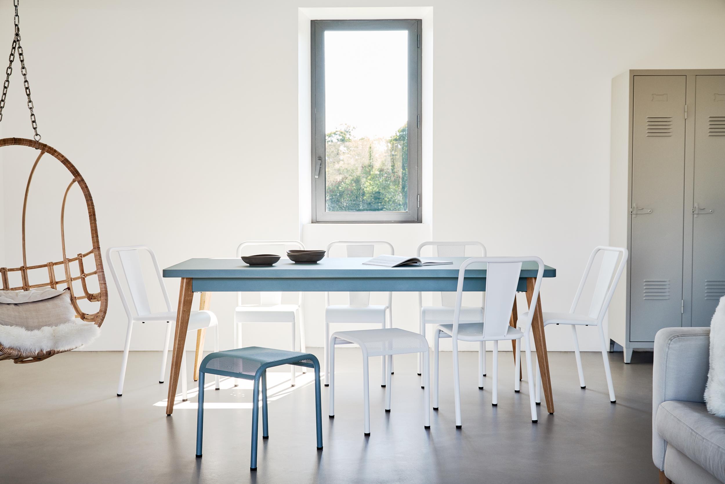 T37 Chair in Essential Colors by Xavier Pauchard and Tolix For Sale 8
