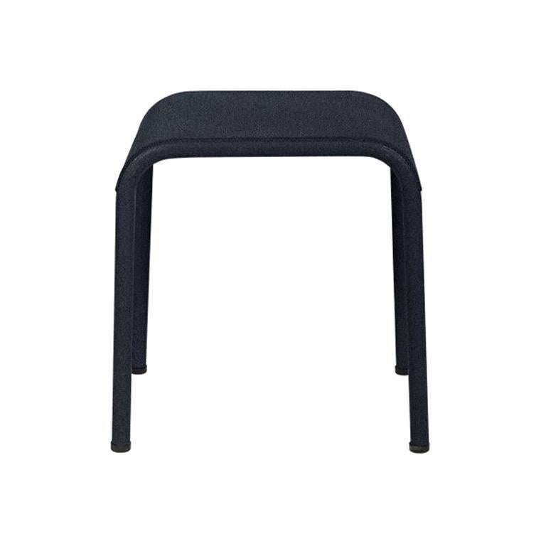 T37 Perforated Stool Outdoor in Midnight Blue by Tolix, US For Sale