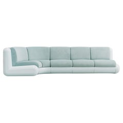 T4 Corner Sofa in Ice Blue