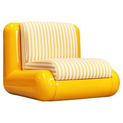T4 Lounge Chair in Melon Yellow, Outdoor