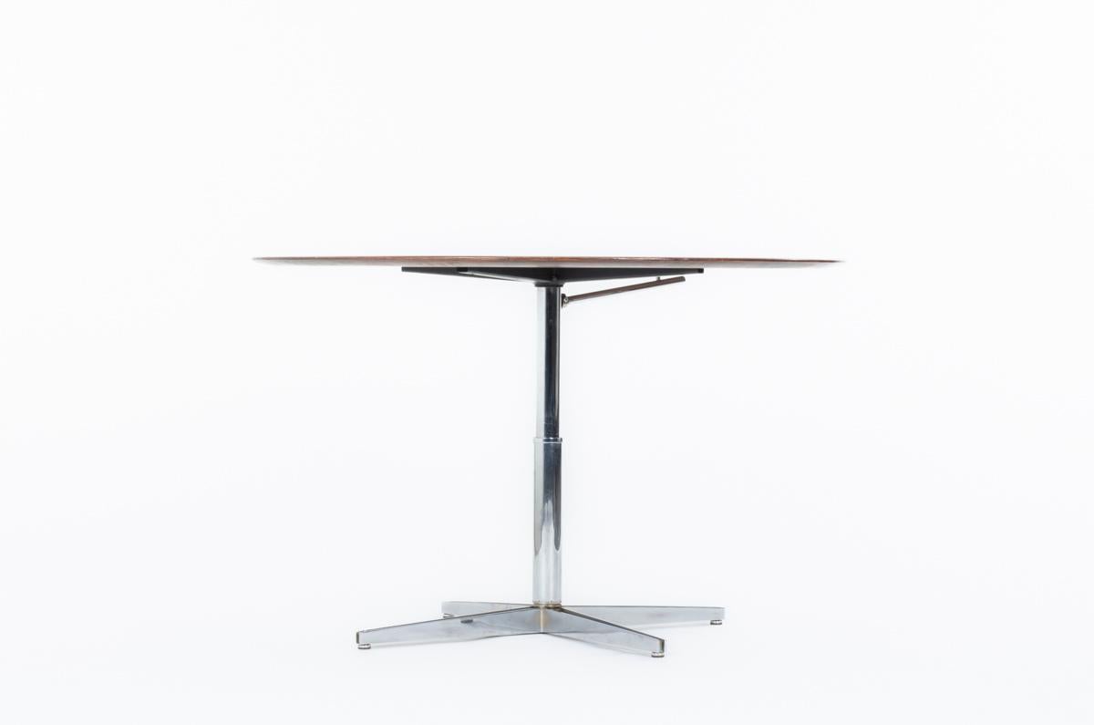 T41 table by Osvaldo Borsani for Tecno 1957 In Good Condition For Sale In JASSANS-RIOTTIER, FR