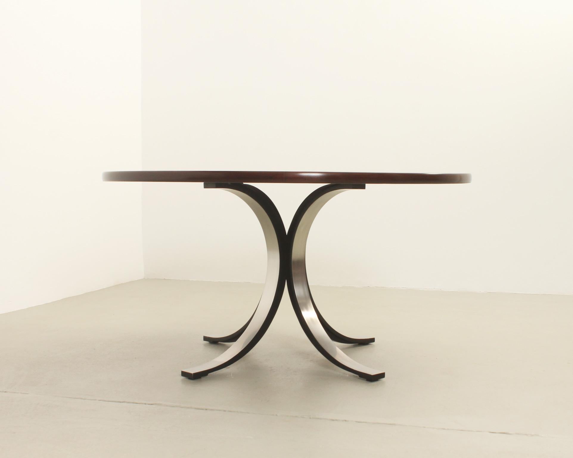T69 Dining Table by Osvaldo Borsani for Tecno, Italy, 1963 In Good Condition In Barcelona, ES