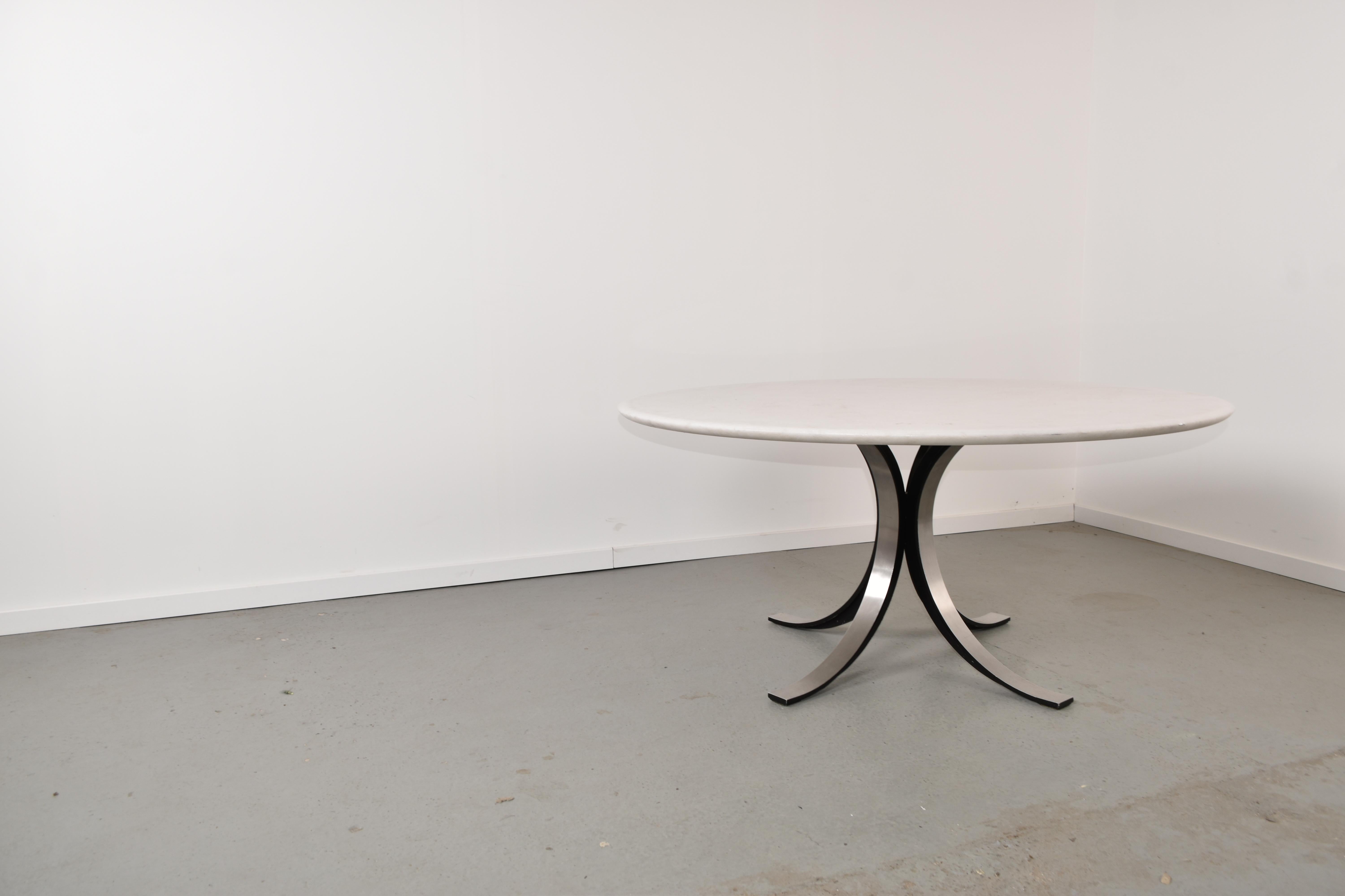 T69 Low dining table by Osvaldo Borsani & Eugenio Gerli for Tecno For Sale 1