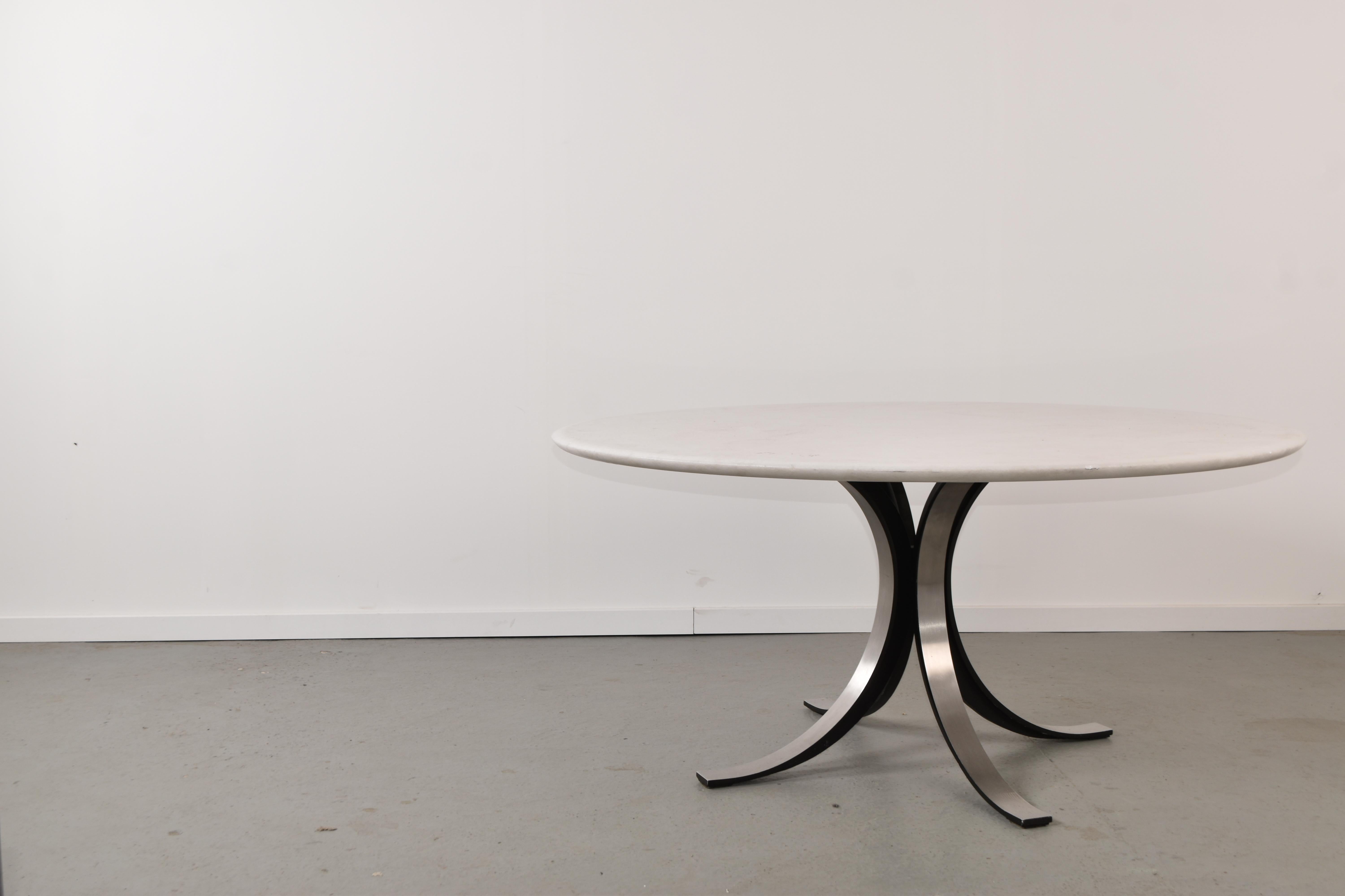 T69 Low dining table by Osvaldo Borsani & Eugenio Gerli for Tecno For Sale 2