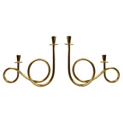 T8 Candlesticks by Pietro De Vecchi for the Triennale Exhibition in Milan 1947