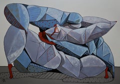 Lovers in love, Painting, Oil on Canvas