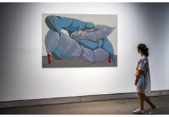 Lovers, Painting, Oil on Canvas