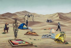 Artworks in Desert - Desert Landscape 