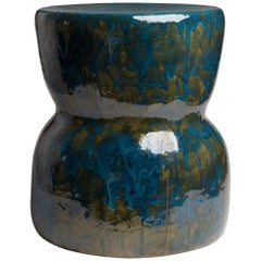 TA06 Glazed Stoneware Table by Pascale Girardin