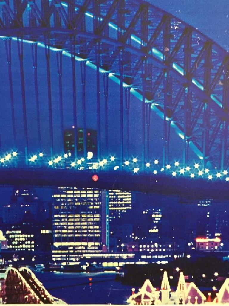 TAAs Big City Holidays Original Vintage-Plakat im Zustand „Hervorragend“ im Angebot in Melbourne, Victoria