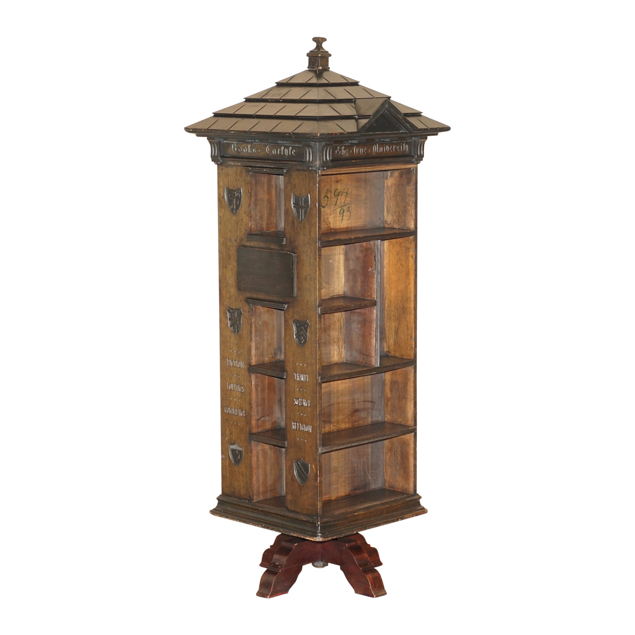 Tabard Inn Library Revolving Bookcase, Seymour Easton (1859-1916)