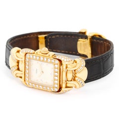 Tabbah 18 Karat Yellow Gold Diamond Ladies Watch