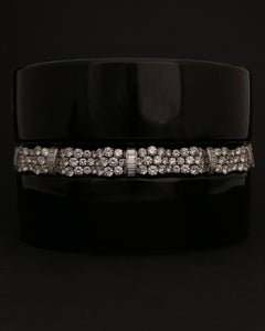 Tabbah, collier ras du cou en diamants rare, 1988