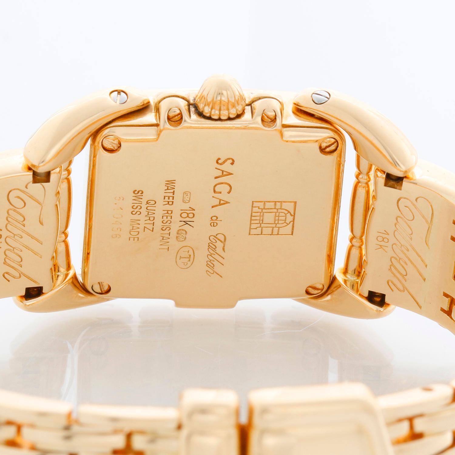 Tabbah Saga Of Tabbah Montre pour dames en or jaune 18 carats Pour femmes en vente