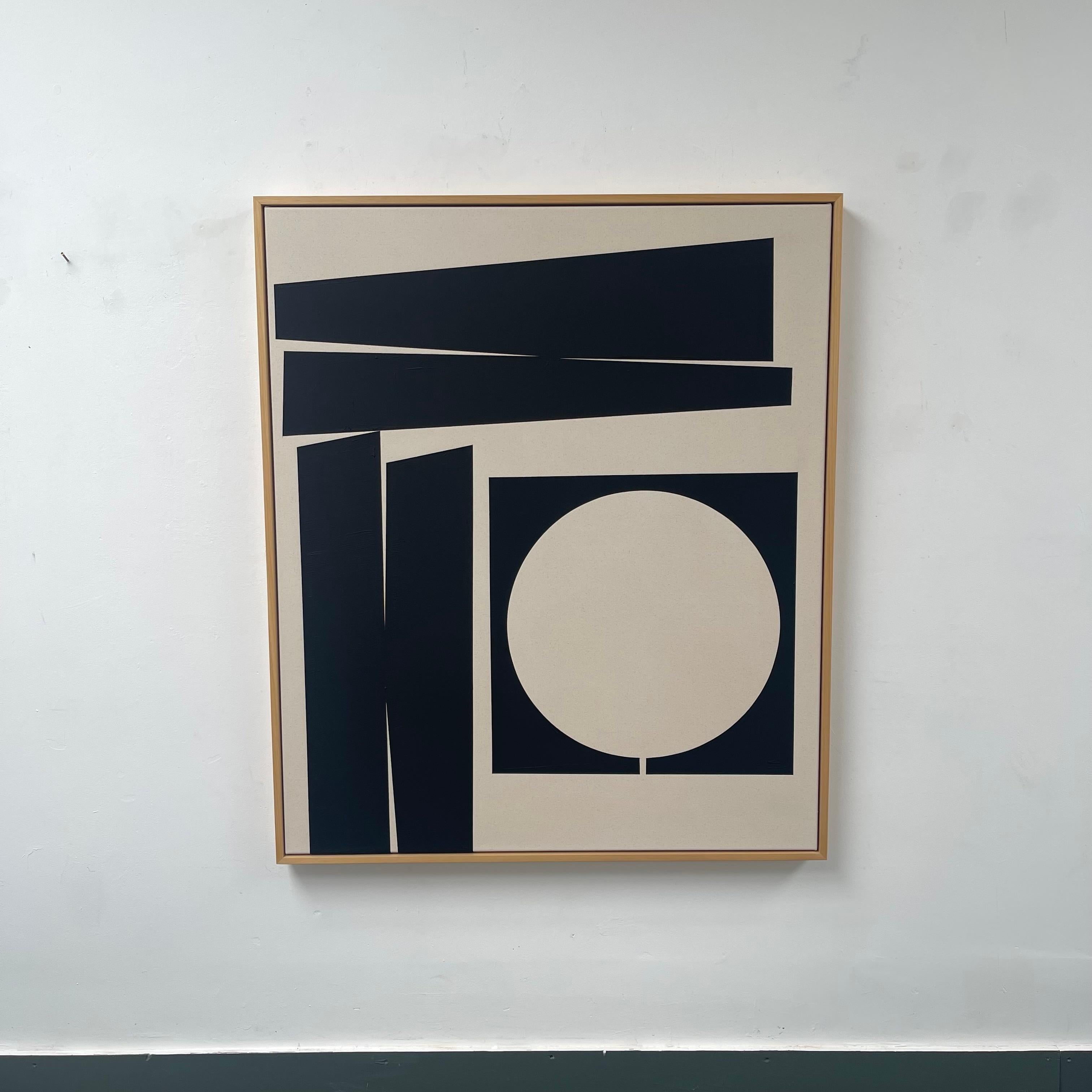 ABSTRACT Painting Texture Black British Artist Tabitha Millett 2025 For Sale 3