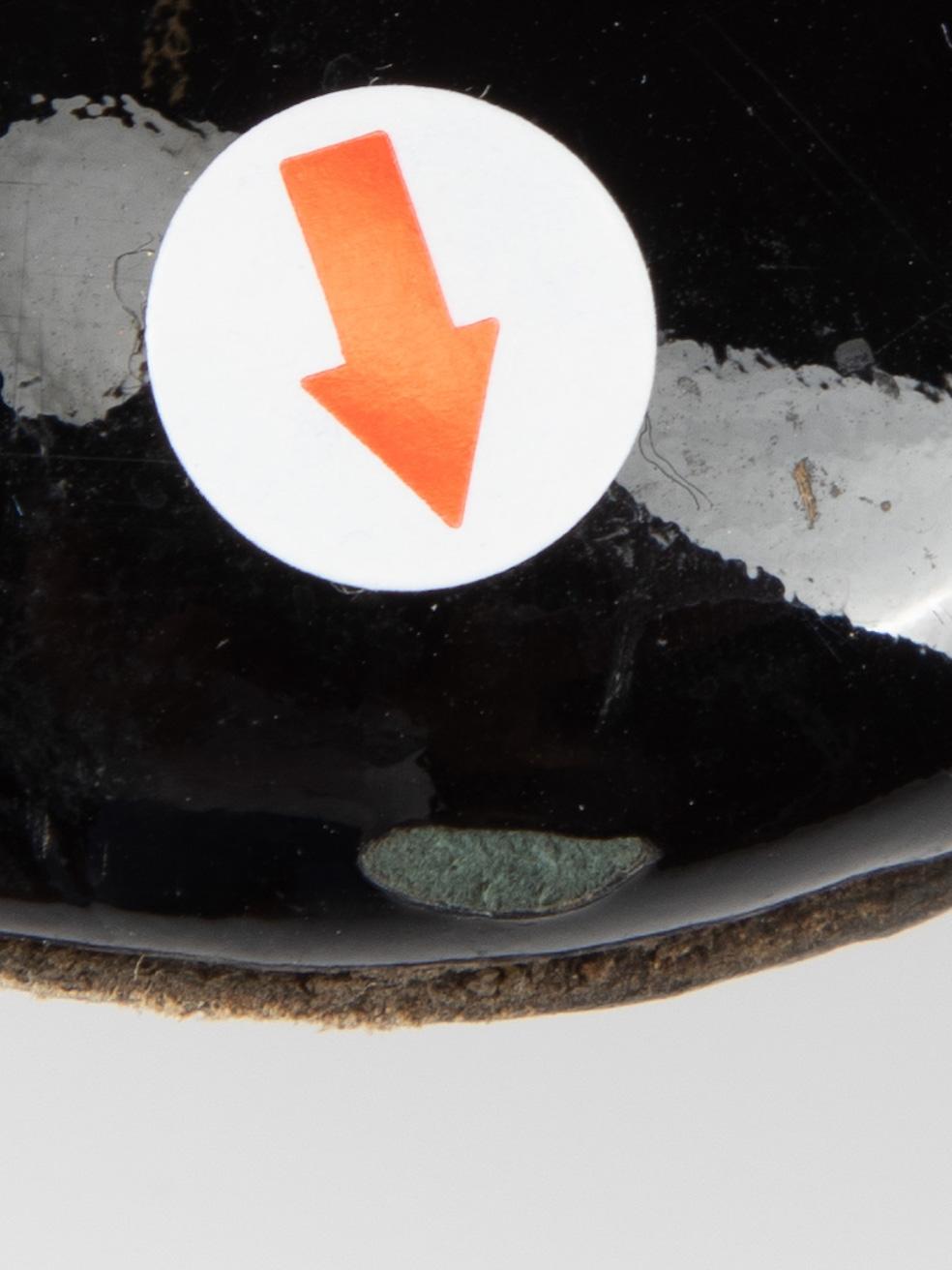 Tabitha Simmons Bailarinas con tiras de charol negro Talla IT 37 en venta 1