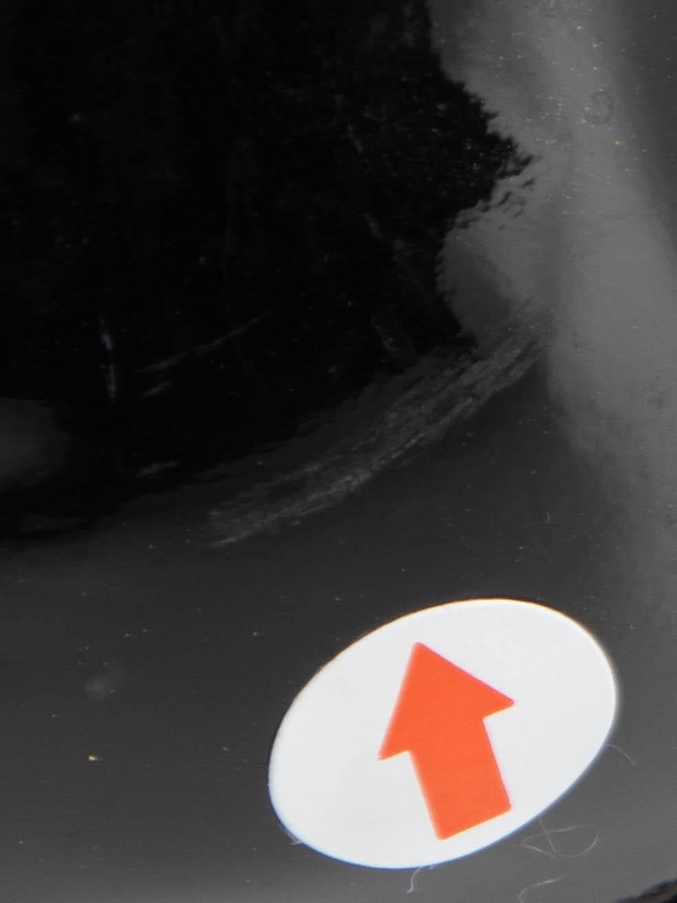 Tabitha Simmons Bailarinas con tiras de charol negro Talla IT 37 en venta 3