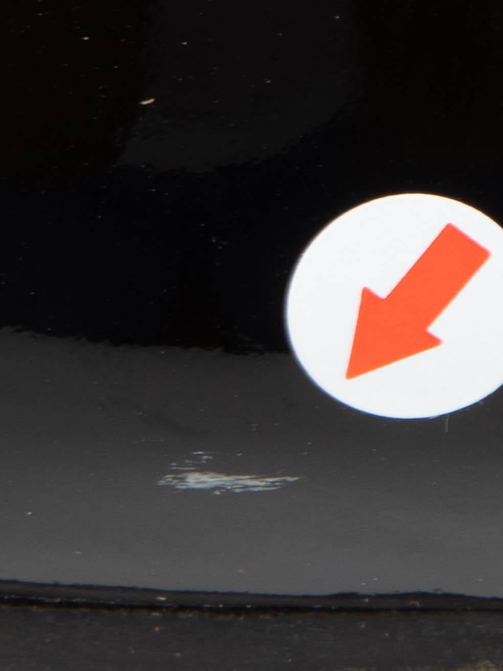 Tabitha Simmons Bailarinas con tiras de charol negro Talla IT 37 en venta 4