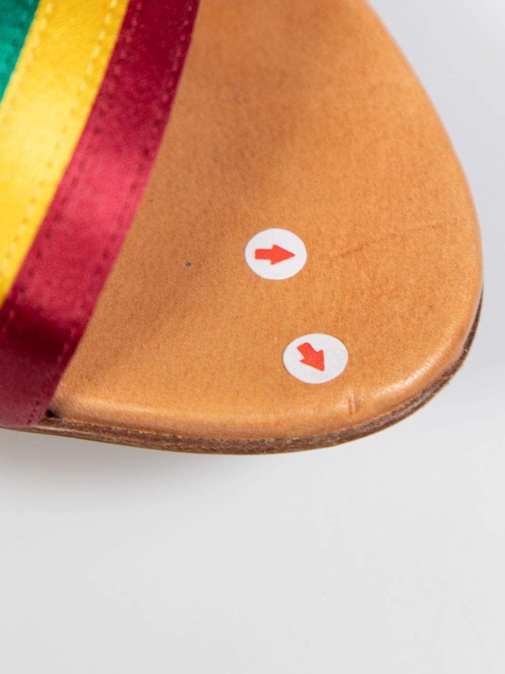 Tabitha Simmons Sandalias altas con tiras en bloque talla IT 37 en venta 1