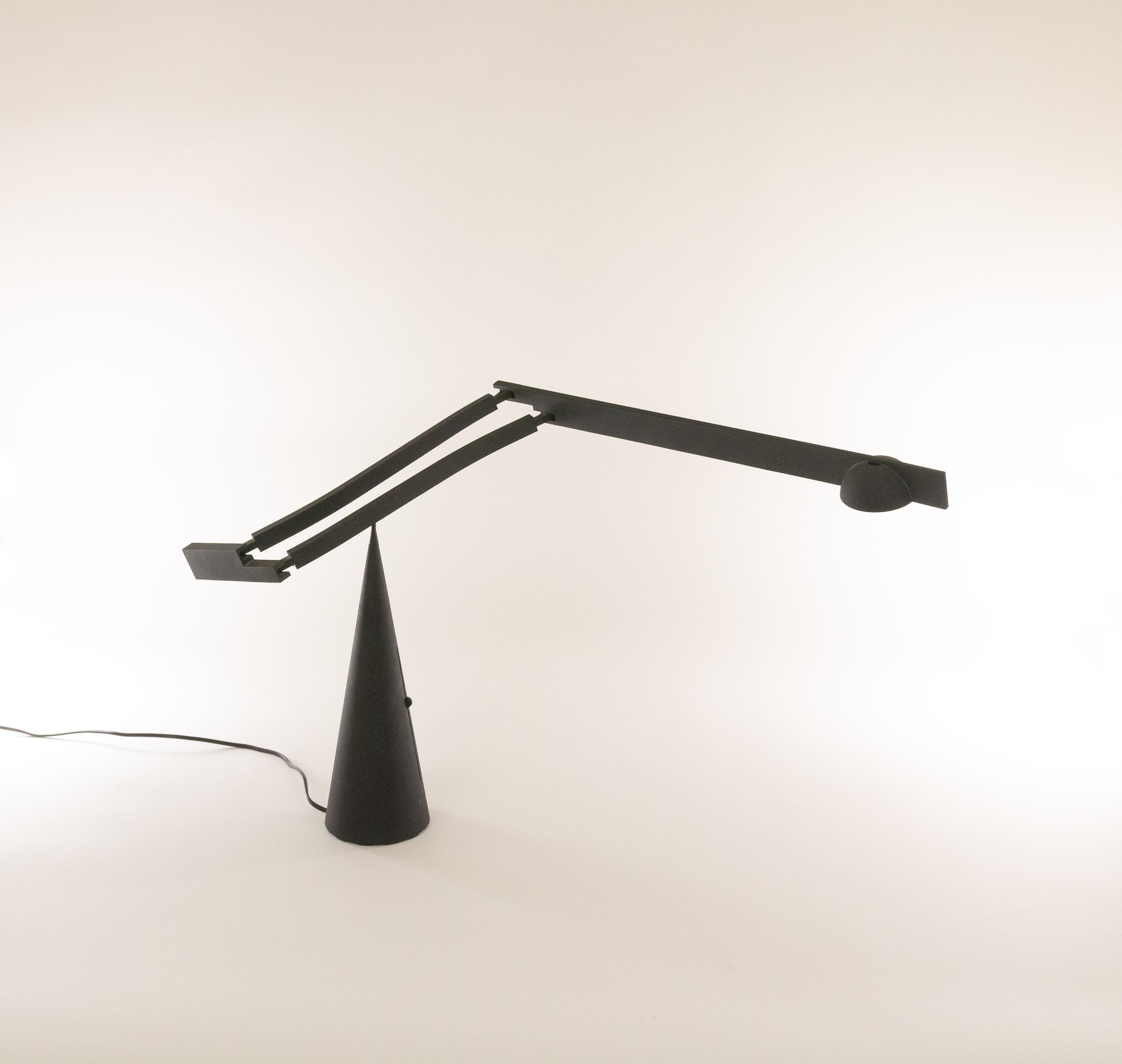 Lámpara de mesa Tabla de Mario Barbaglia y Marco Colombo para Italiana Luce, años 80 Moderno en venta