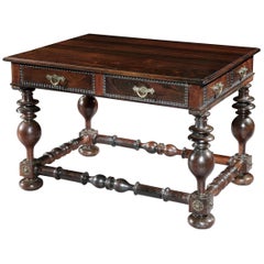 Table, 17th Century Baroque, Portuguese, Brazilian Rosewood