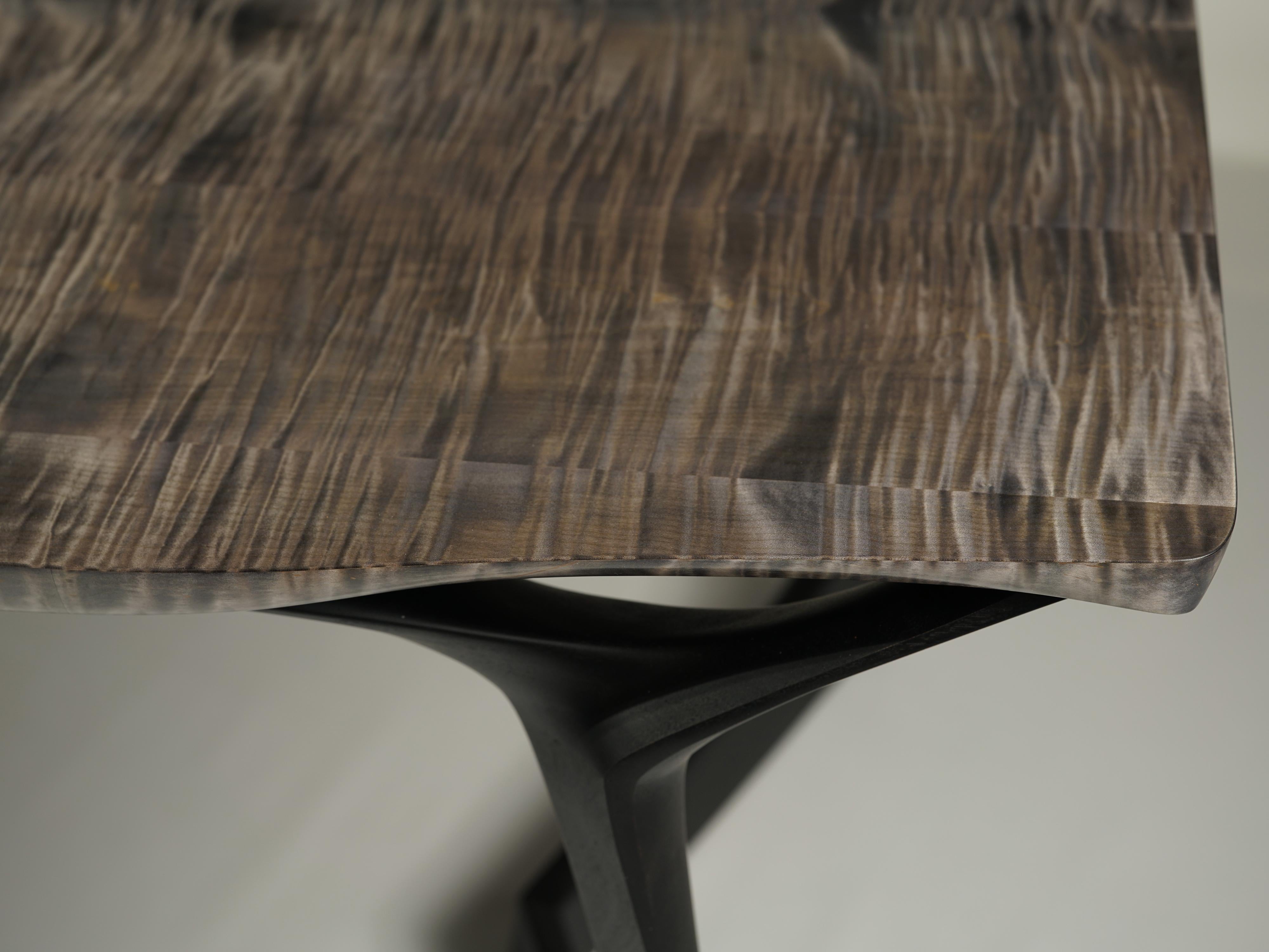 tiger wood dining table