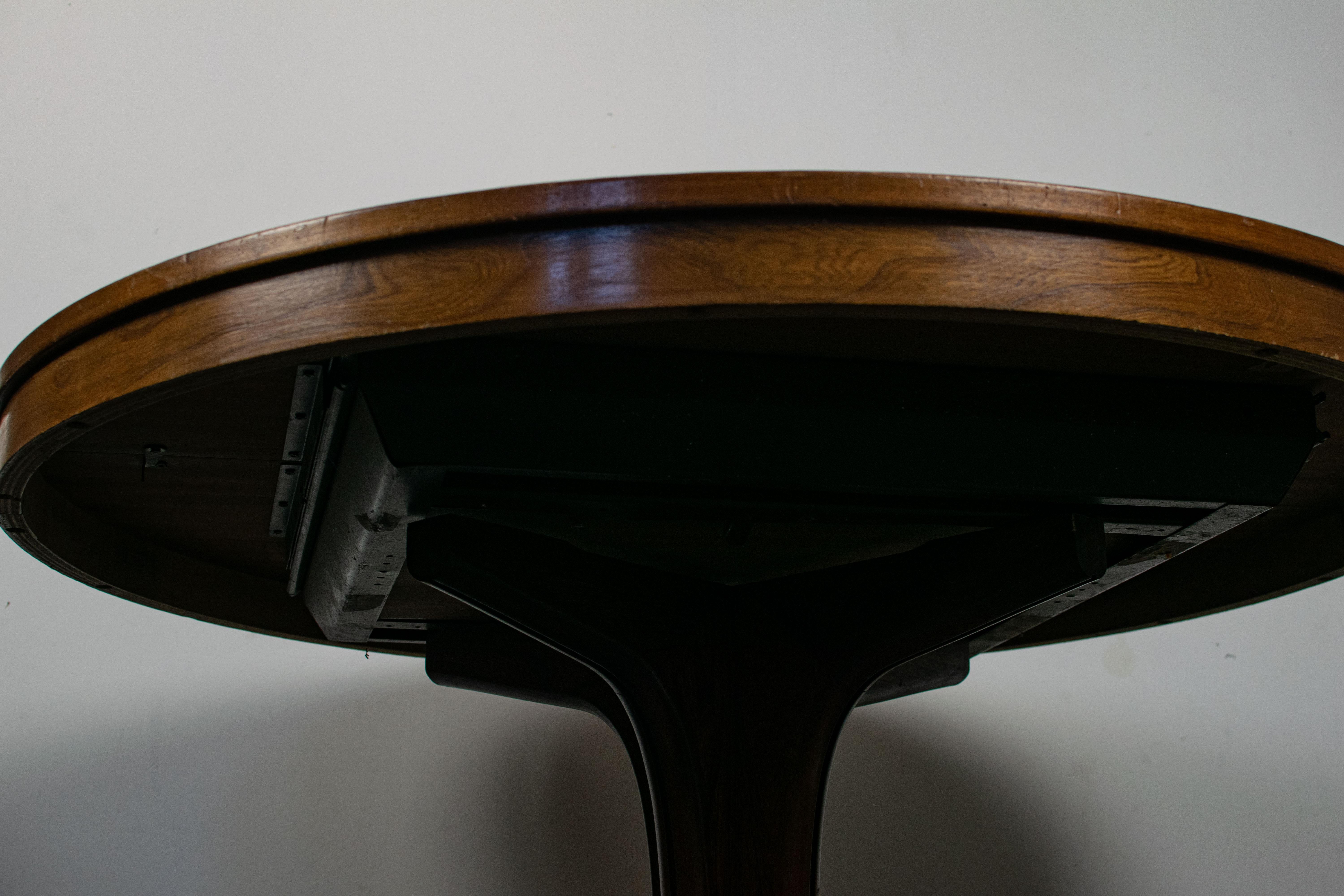 table ronde extensible baumann