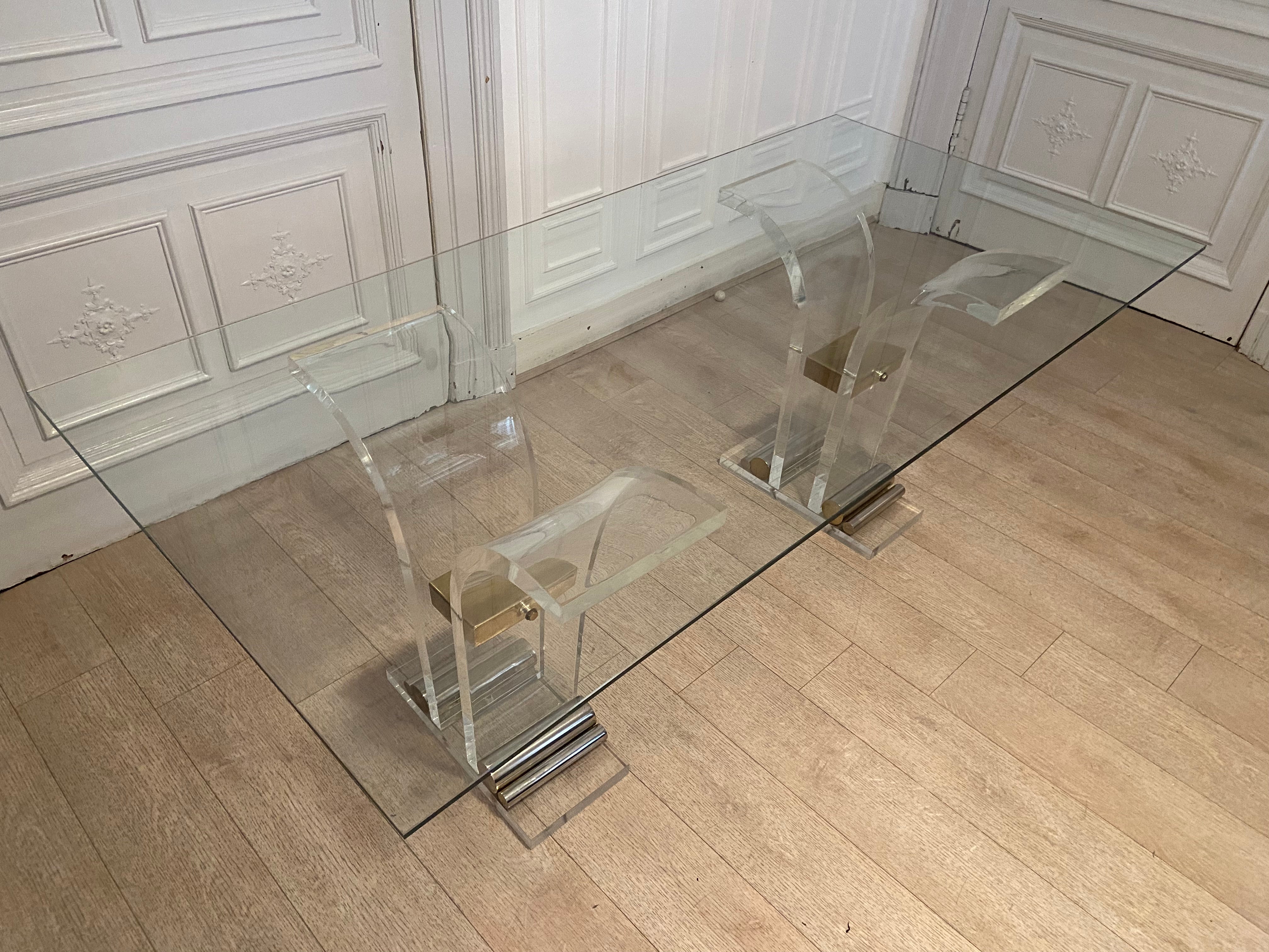 Table à manger, Charles Hollis Jones, 1970s For Sale