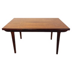 Table à manger style scandinave Vintage des années 50 60 en palissandre