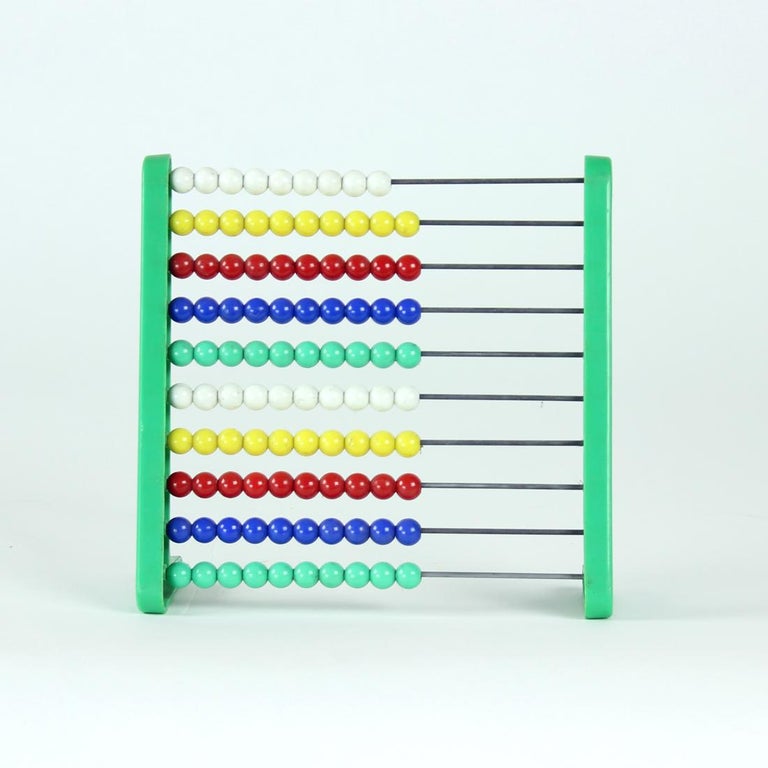 Table Abacus, Czechoslovakia, 1960s For Sale at 1stDibs