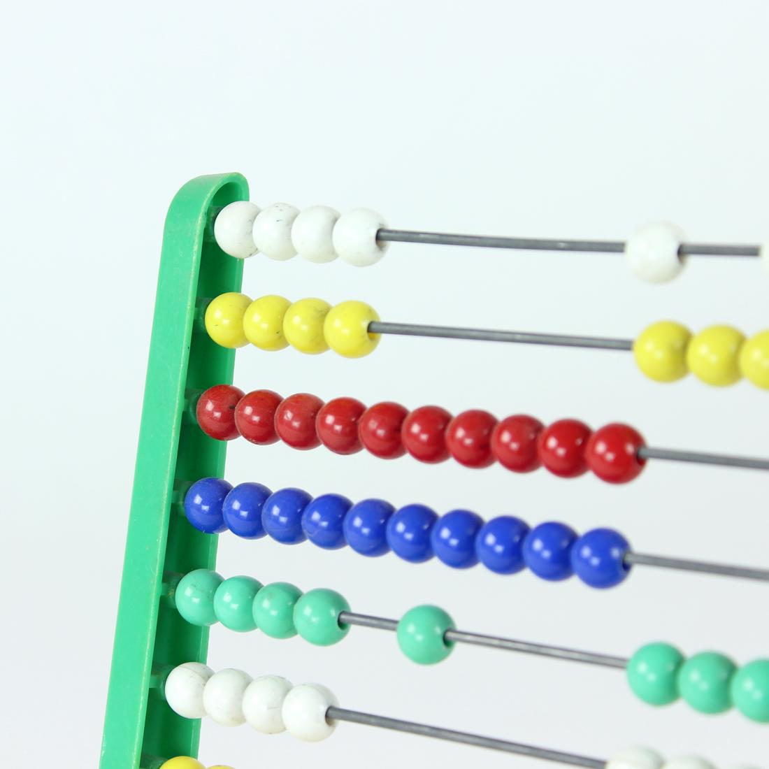 Metal Table Abacus, Czechoslovakia, 1960s For Sale