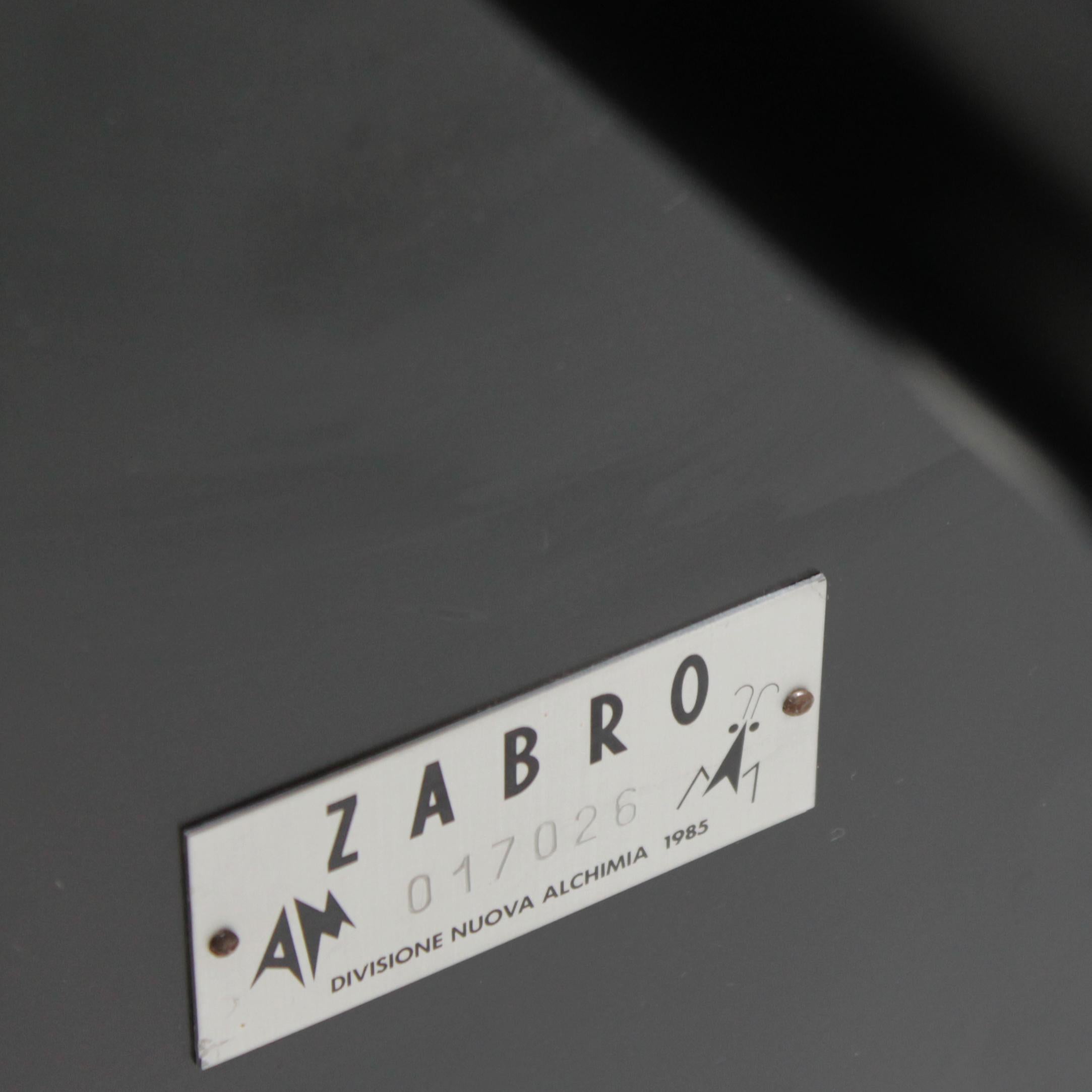 Table 'Acilio' by Alessandro Mendini for Zabro, Nuova Alchimia 14