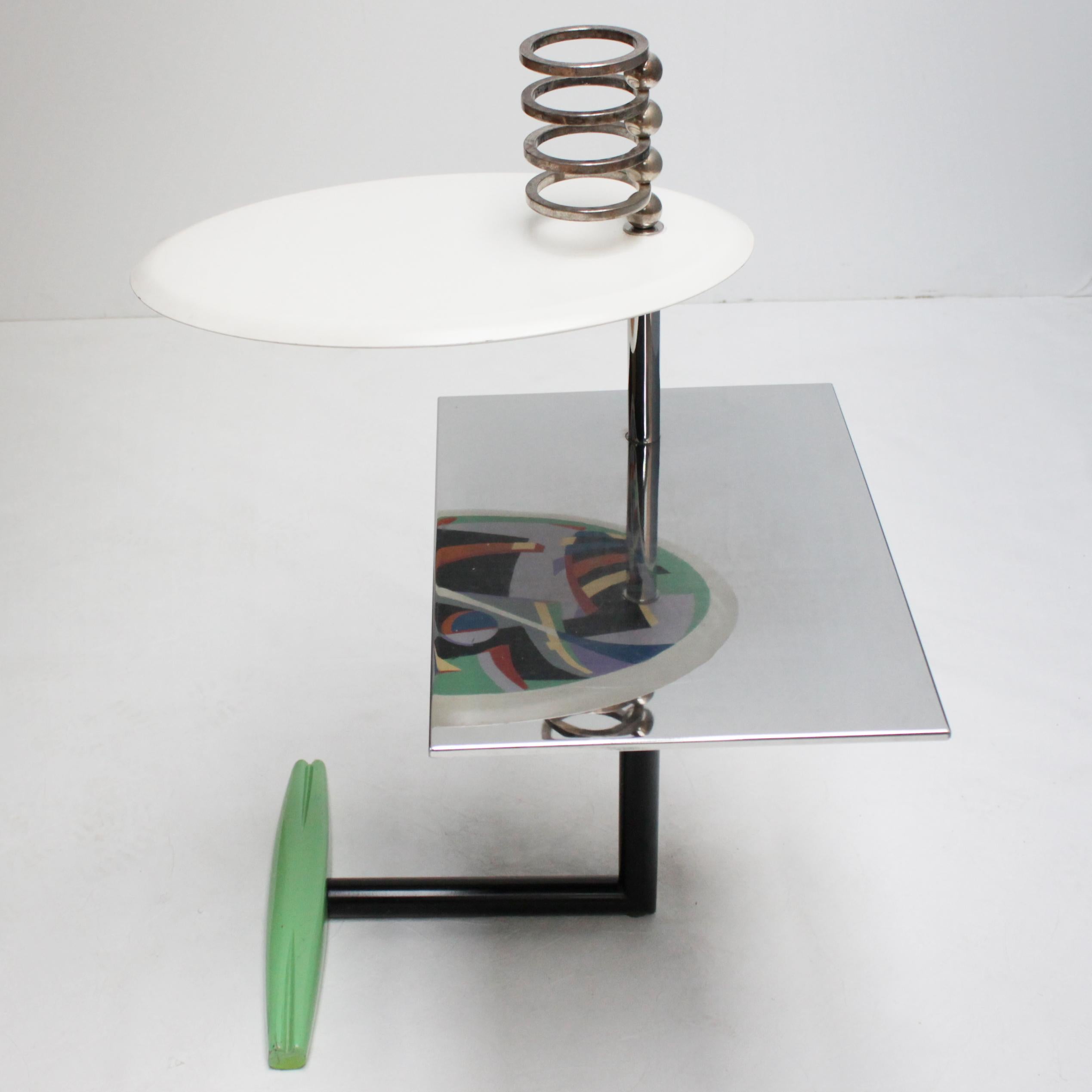 Post-Modern Table 'Acilio' by Alessandro Mendini for Zabro, Nuova Alchimia