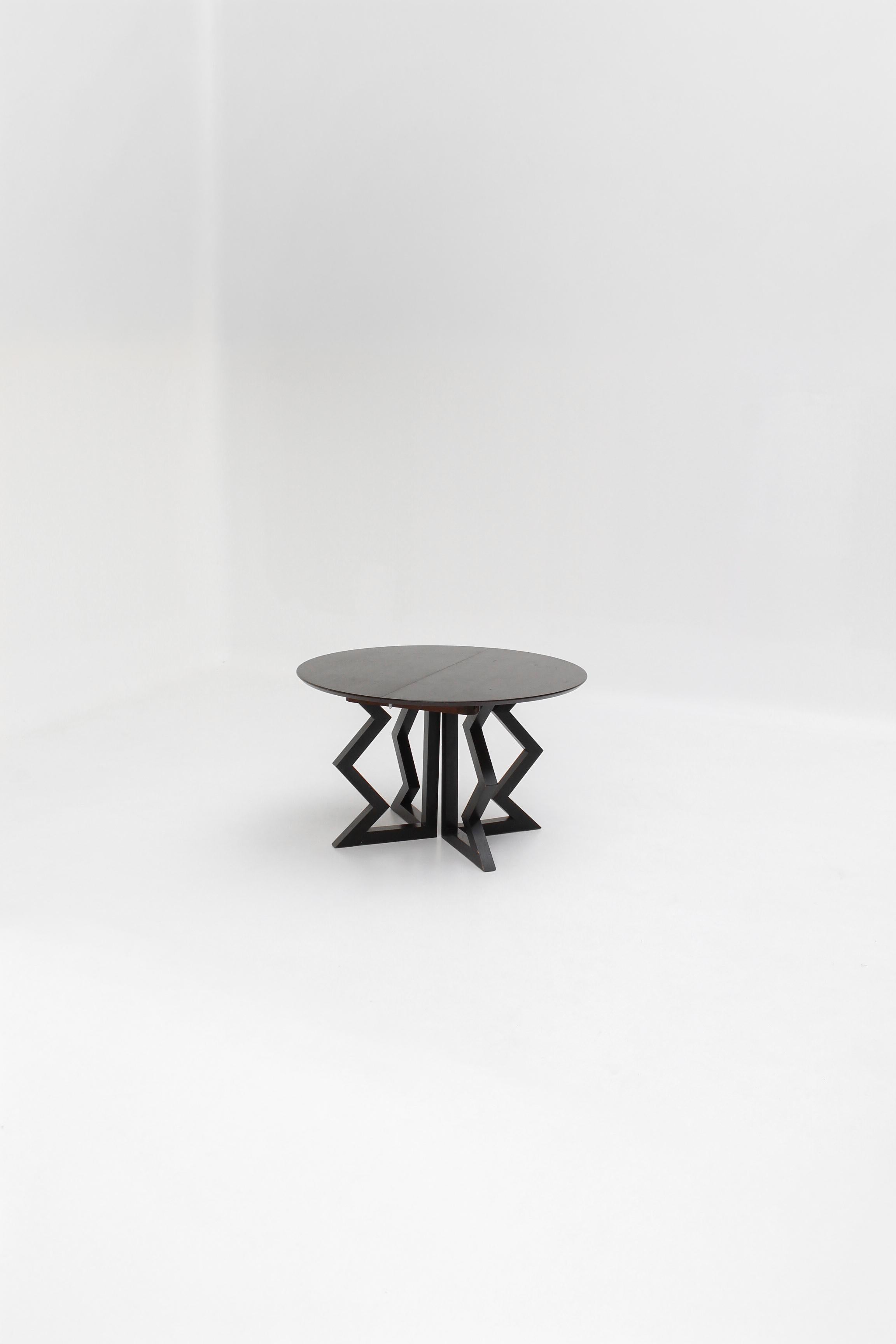 Wenge Table Africaniste pour Artelano, France, 1996 For Sale