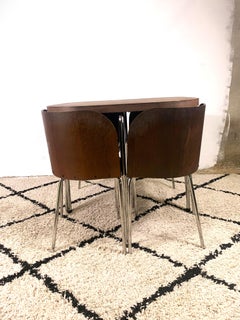 Ensemble de table et de chaises par Sandra Kragnert pour Ikea, années 1970