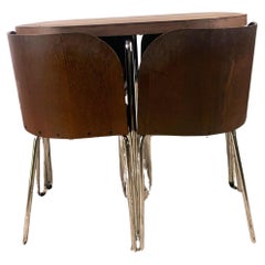 Ensemble de table et de chaises par Sandra Kragnert pour Ikea, années 1970